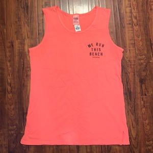 NWT PINK tank top muscle tee